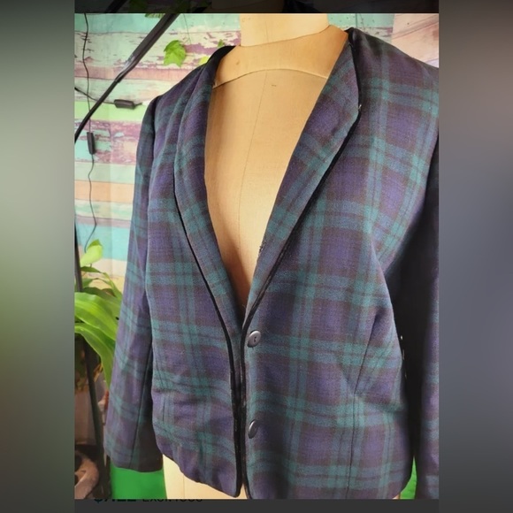 SELINA CANADA vintage wool blazer - Picture 4 of 8